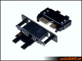 CABLE connector, 6P4S contacts