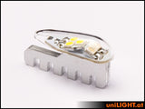 9mm DUAL Navigation Light + Strobe, 6Wx2 - SHORT