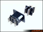 Header connector, 6 primary 10 secondary pins